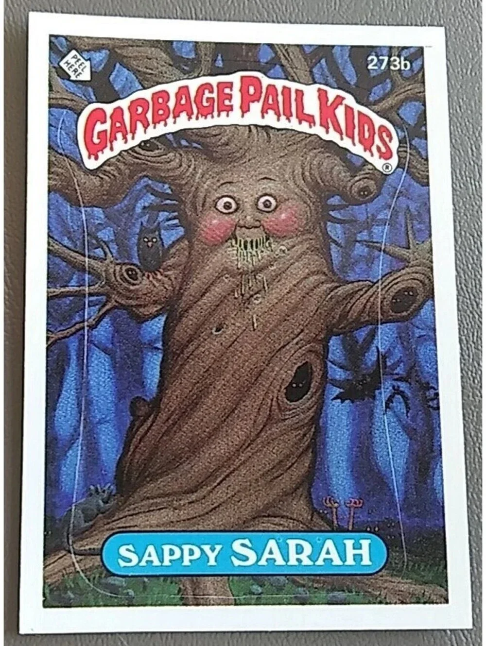 1987 TOPPS GARBAGE PAIL KIDS 273B SAPPY SARAH